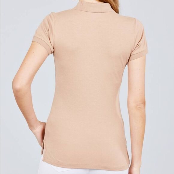 Active Basic pique polo - Picture 2 of 9